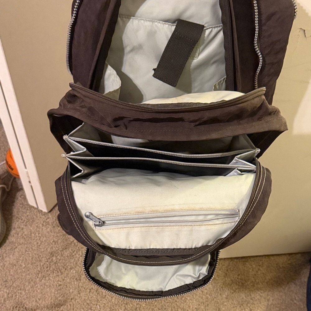 Kipling Dark Brown Backpack For Men - image 2